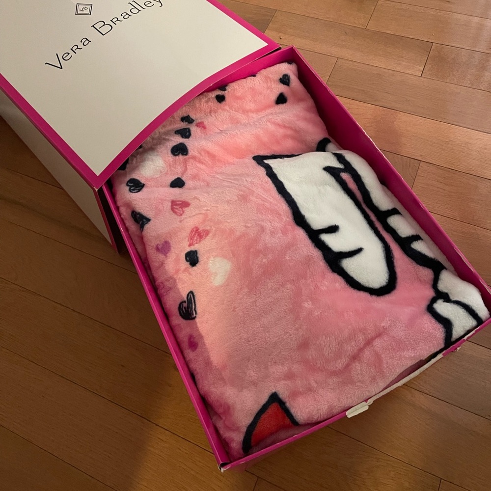Love You Snoopy plush throw blanket